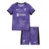 Baby Fußballbekleidung Liverpool 3rd Trikot 2023-24 Kurzarm (+ kurze hosen)